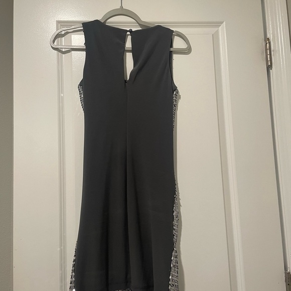 Profile By Gottex Shimmering Silver Backless Dress - Picture 3 of 4